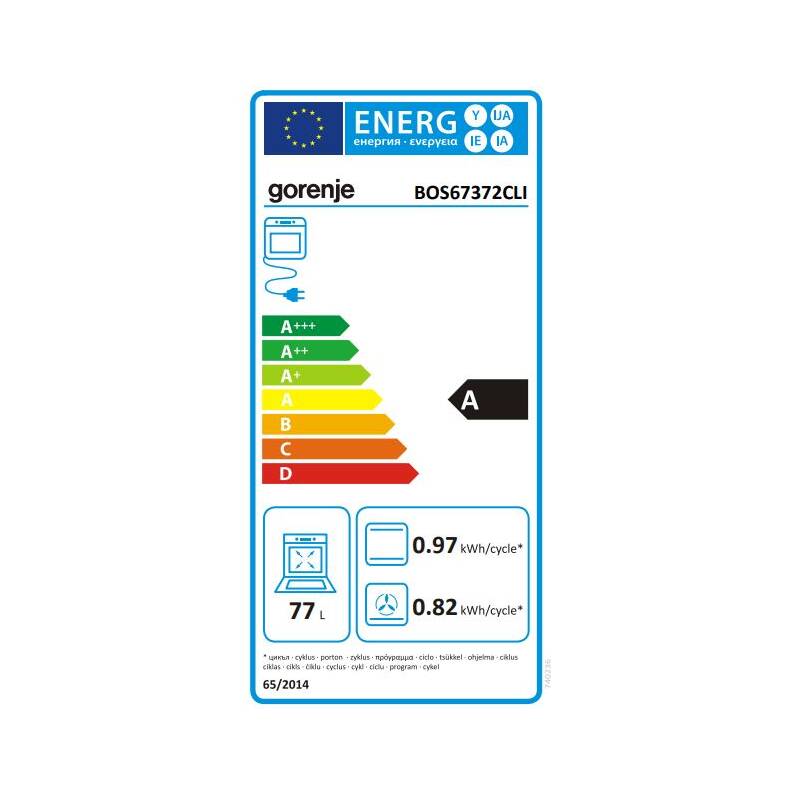 Trouba Gorenje Retro BOS67372CLI ExtraSteam