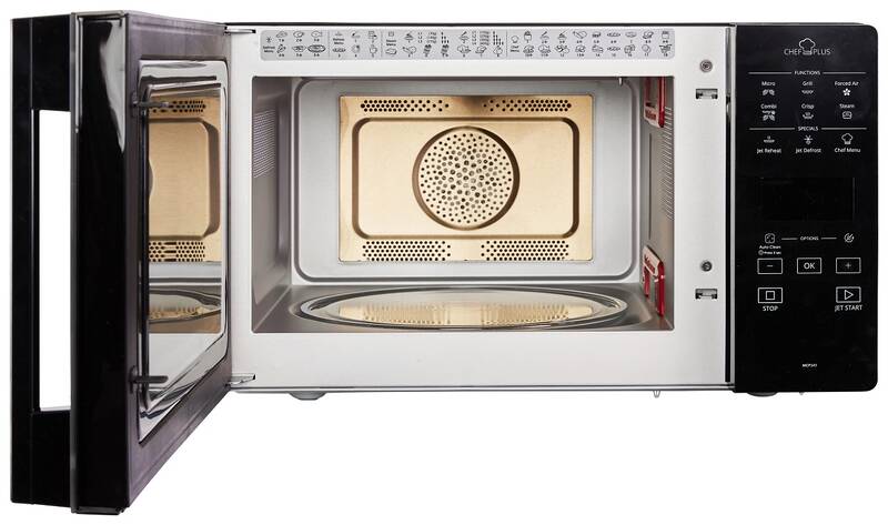 Mikrovlnná trouba Whirlpool MCP 349 BL černá