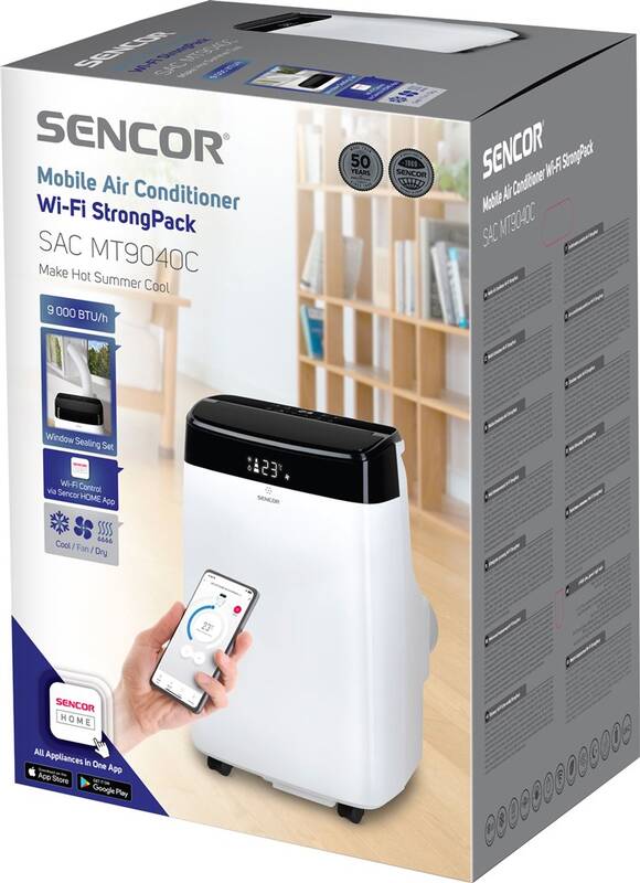 Mobilní klimatizace Sencor SAC MT9040C bílá