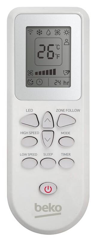 Mobilní klimatizace Beko BP 409 C bílá