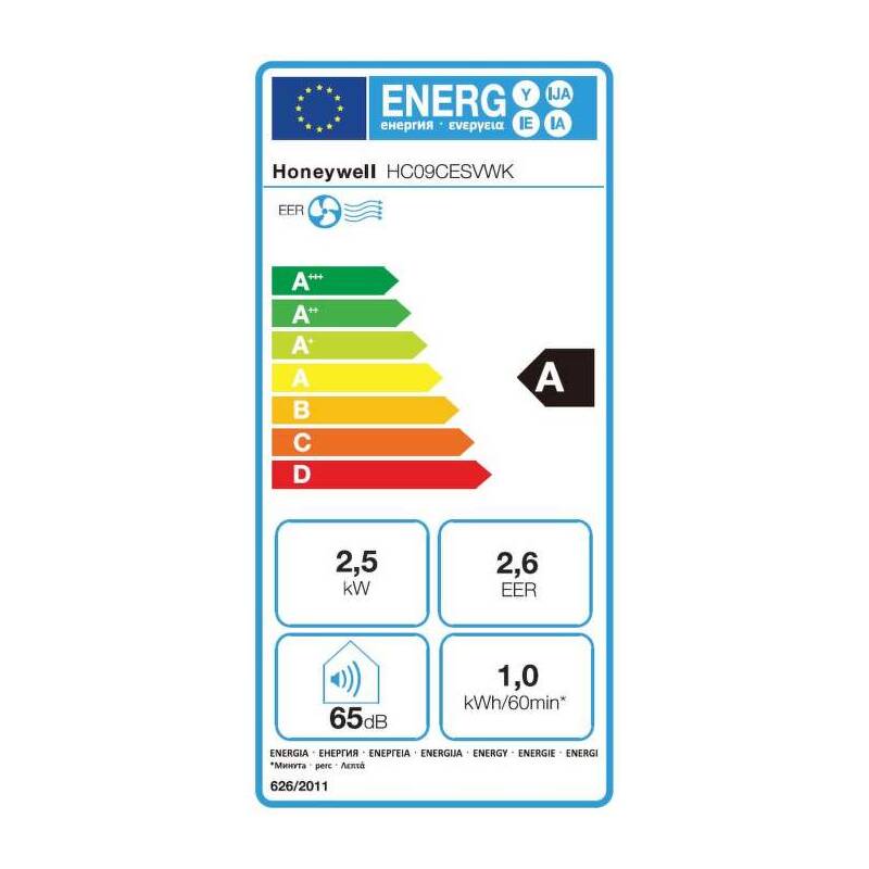 Mobilní klimatizace Honeywell HC09 Wi-Fi
