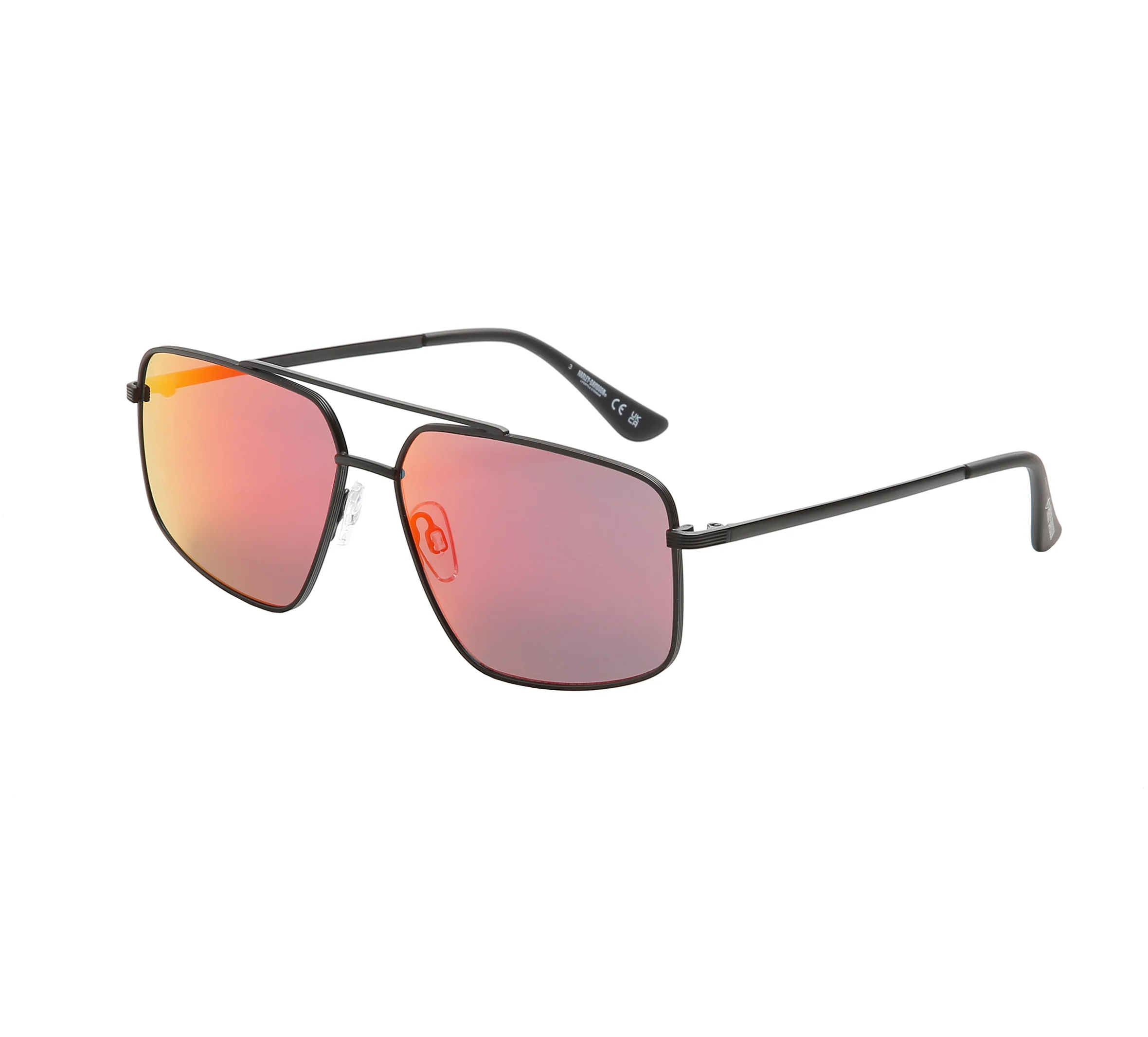 Oversize Navigator Lifestyle Sunglasses - Matte Black