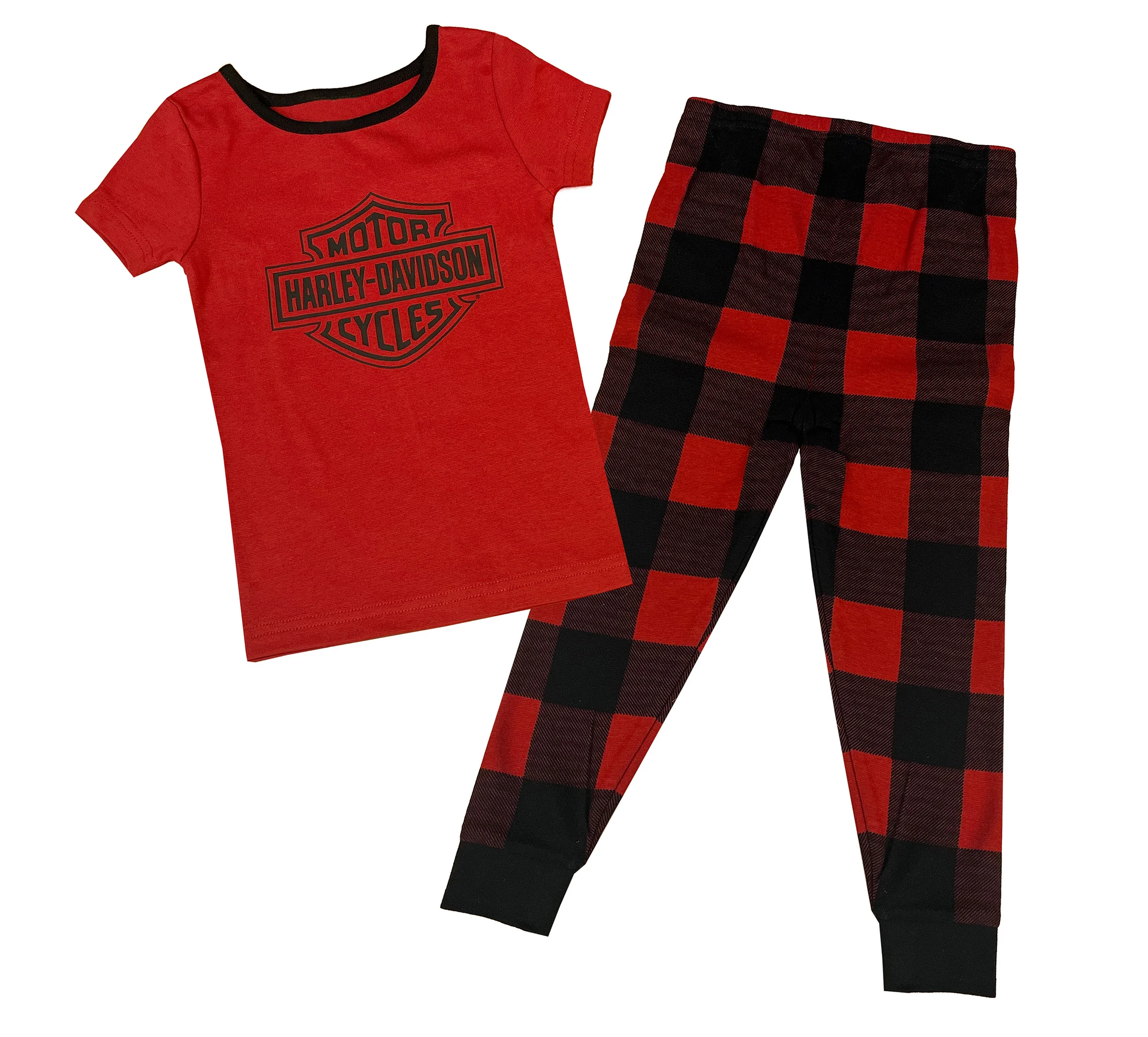 Little Girls 2 Piece Snug Fit Pj Set