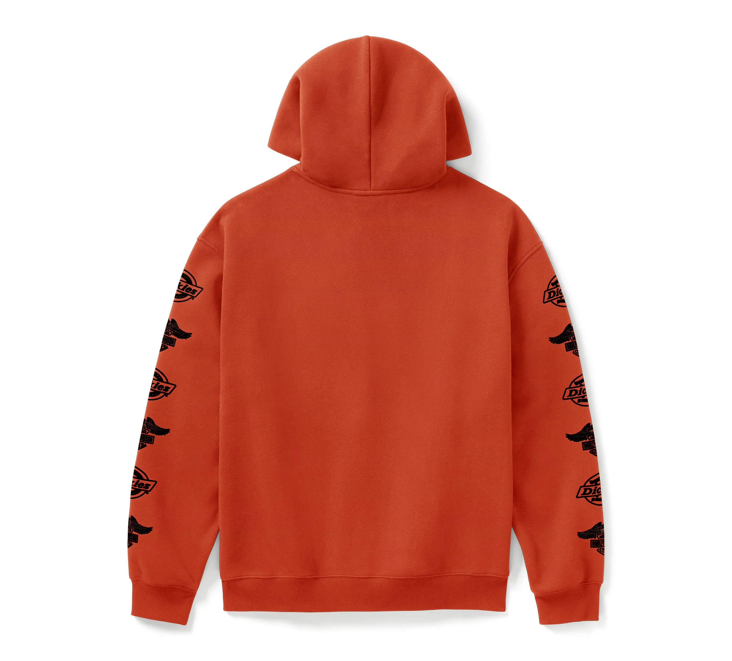 Dickies x H-D Eagle Sleeve Hoodie - Vintage Orange