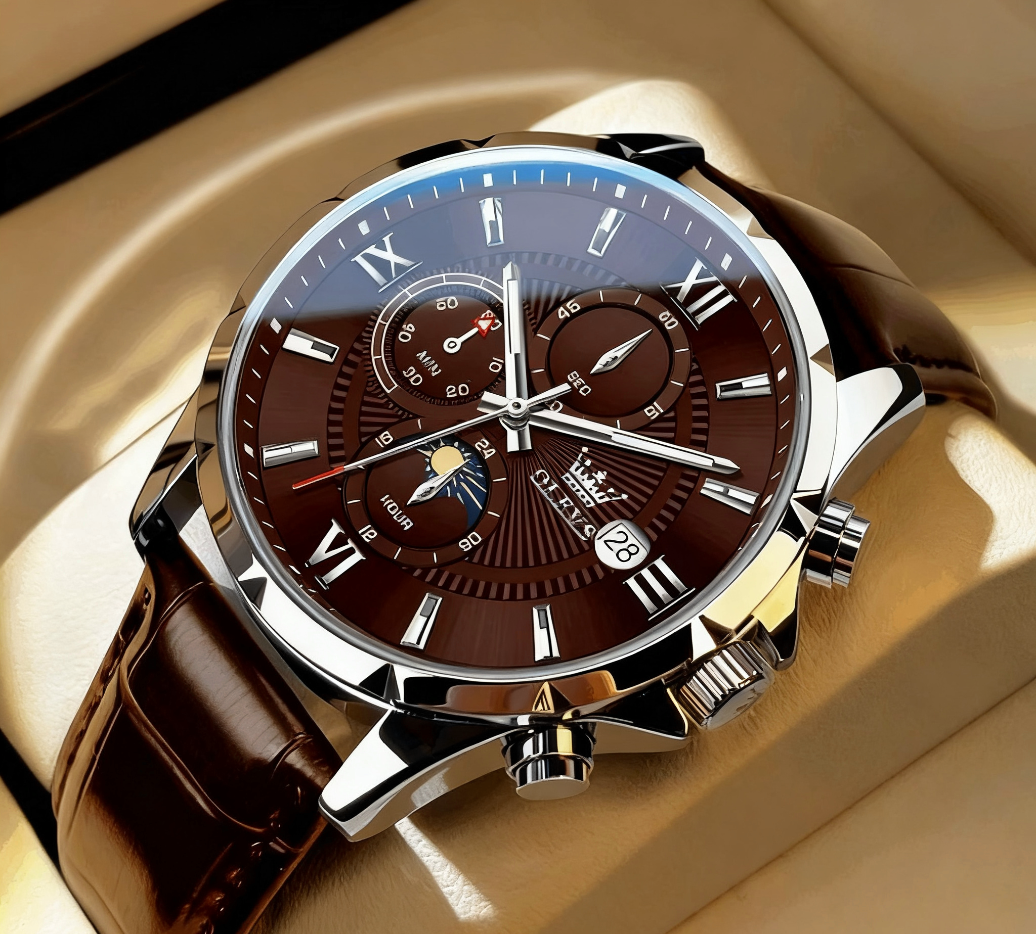 Elegante Herrenuhr zum fairen Preis, Modell 22468