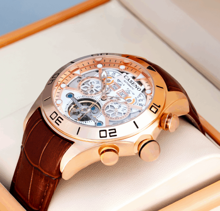 Moderne sportliche Herrenuhr, Modell 12235