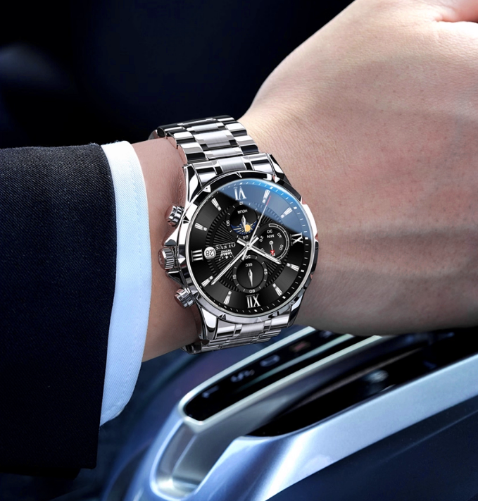 Elegante Herrenuhr zum fairen Preis, Modell 22468