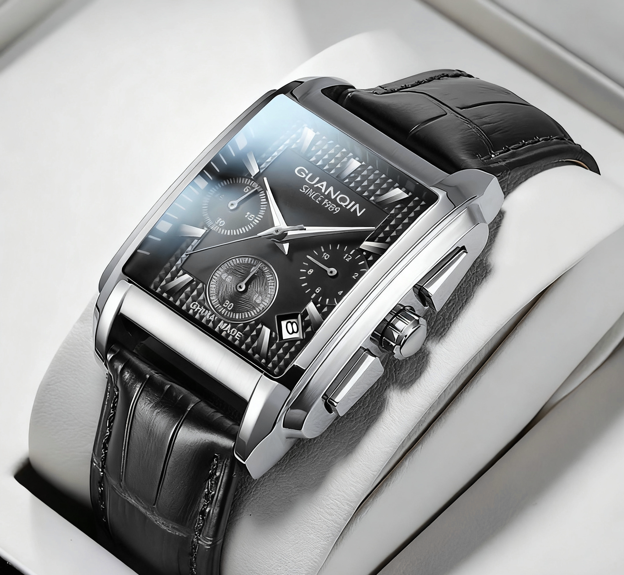 Elegante Herrenuhr im stilvollen Design, Modell 14718