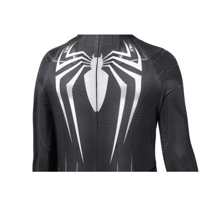 Костюм PS4 Spider-Man Advanced Suit Black для детей, Хэллоуин косплей