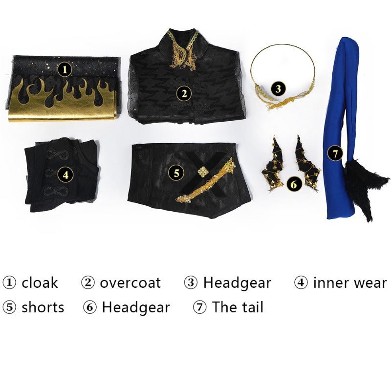 Костюм для косплея Arknights Ambience Synesthesia - Стандартный размер