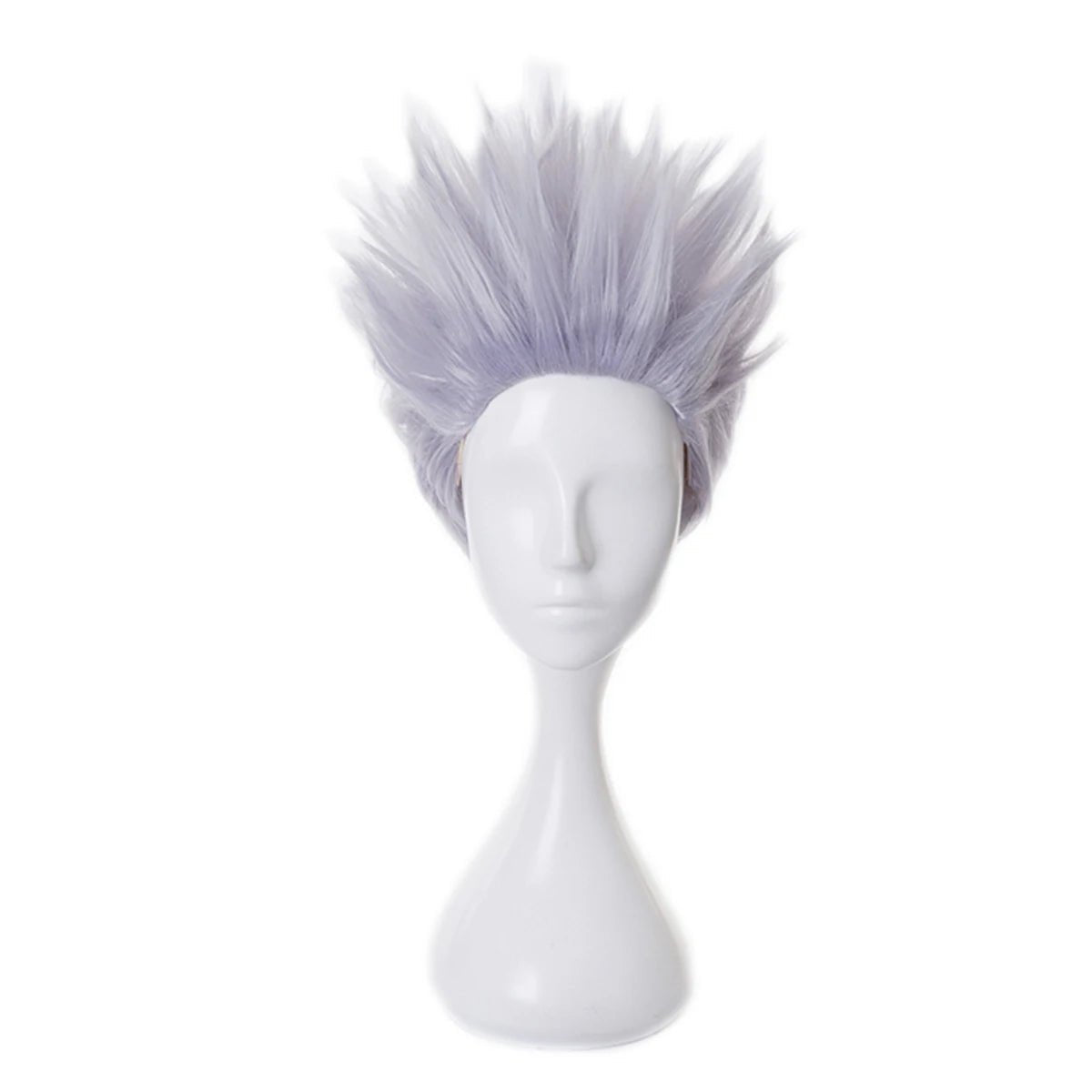 Косплей парик Сатору Годжо из Jujutsu Kaisen, регулируемый синтетический волос, для Хэллоуина и аниме вечеринок