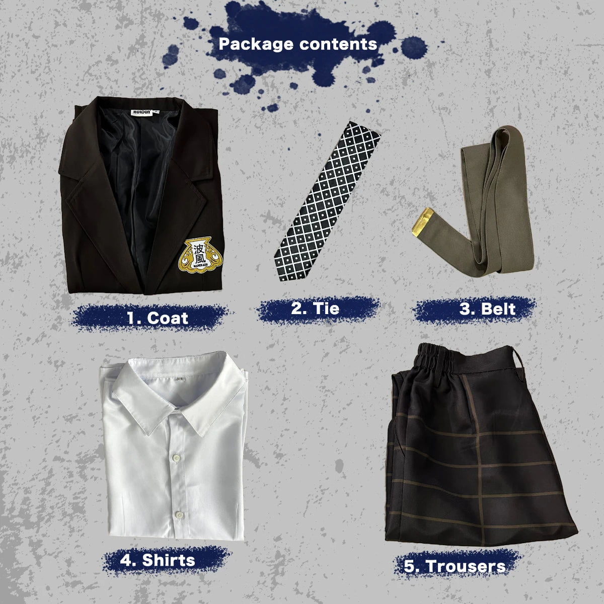 Косплей костюм Blue Lock аниме парик Бачира Намикадзе школьная форма