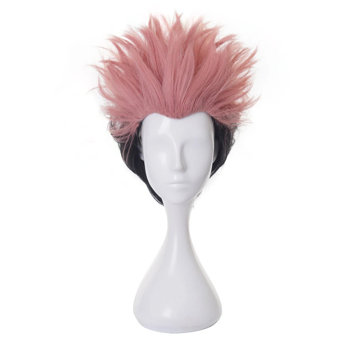 Jujutsu Kaisen Аниме Итадори Юджи Косплей Парик Розовая Сетка Синтетическое Волокно Регулируемый Размер Хэллоуин Рождественская Вечеринка