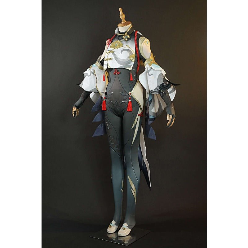 Костюм для косплея Shen He из Genshin Impact для взрослых - Подарок на Хэллоуин