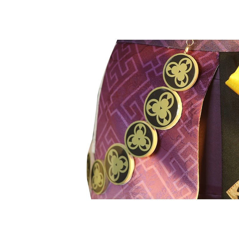 Костюм Kujou Sara из Genshin Impact для аниме мероприятий и Хэллоуина