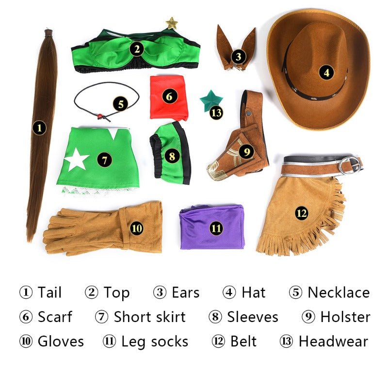 Костюм Таики Шаттл из Uma Musume Pretty Derby для фанатов