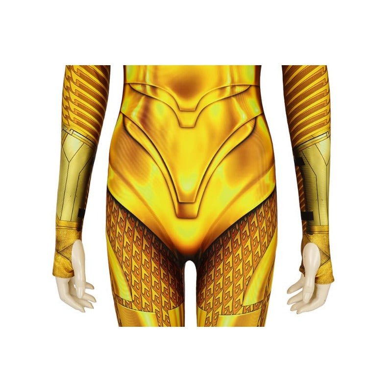 Костюм Чудо-женщины для косплея: печатный комбинезон из спандекса для женщин на Хэллоуин и вечеринки