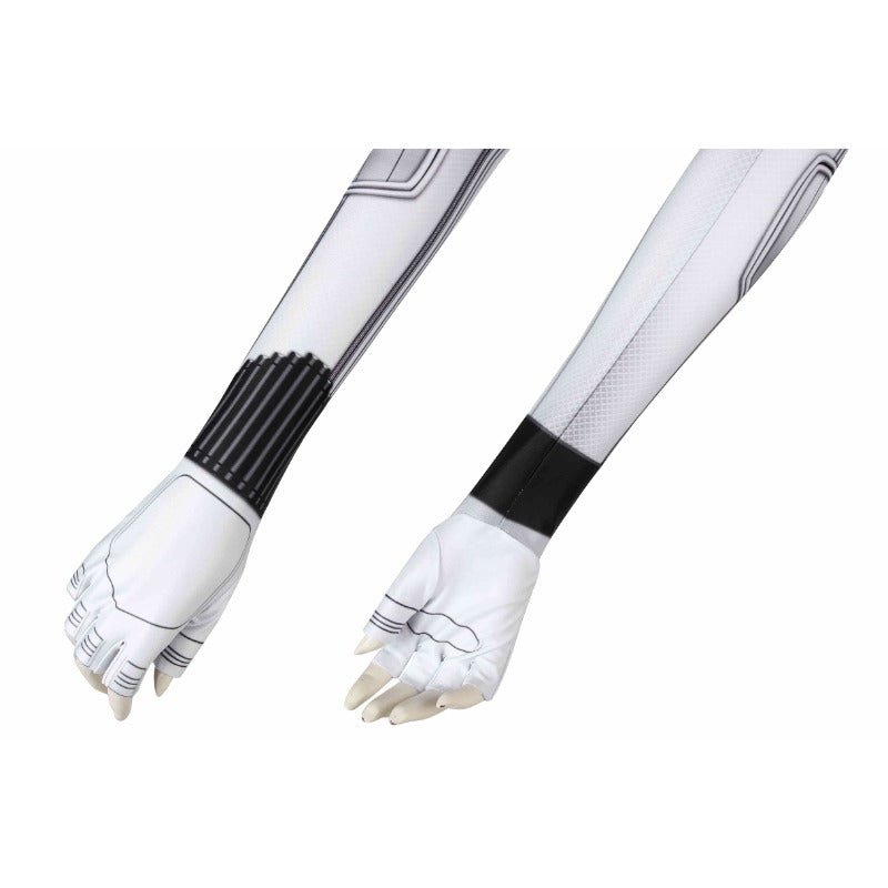 Костюм Черная Вдова Белый Костюм Наташа Романофф 3D Вер 1 Ручная Работа Marvel Костюм