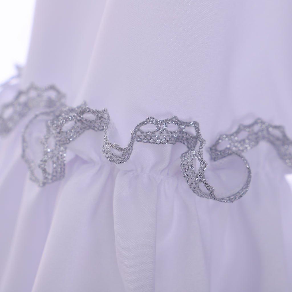 Женский костюм Марии Антуанетты для костюмированной вечеринки | Белое рококо платье с рукавами 18 век