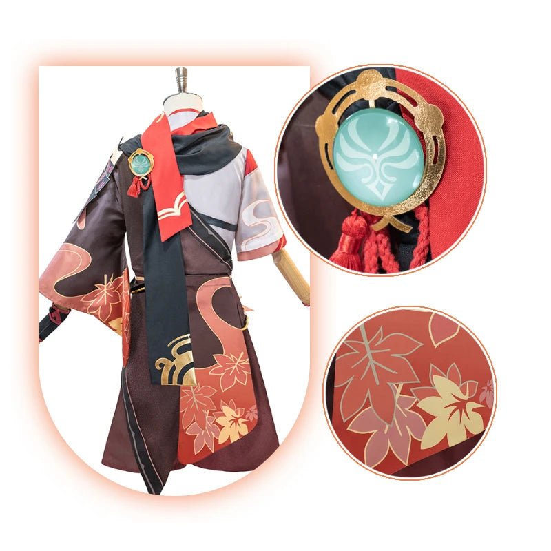 Костюм для косплея Каэдэхара Кадзуха из Genshin Impact, полный набор