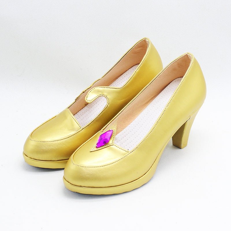 Косплей туфли Мона из Genshin Impact, женские туфли на каблуке для косплея и Хэллоуина