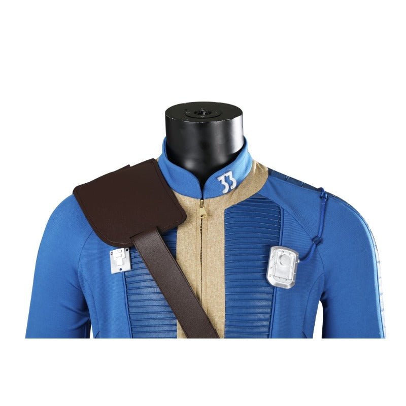 Горячий костюм косплея Надзирателя Хэнка из Fallout для мужчин - Карнавальный костюм на Хэллоуин