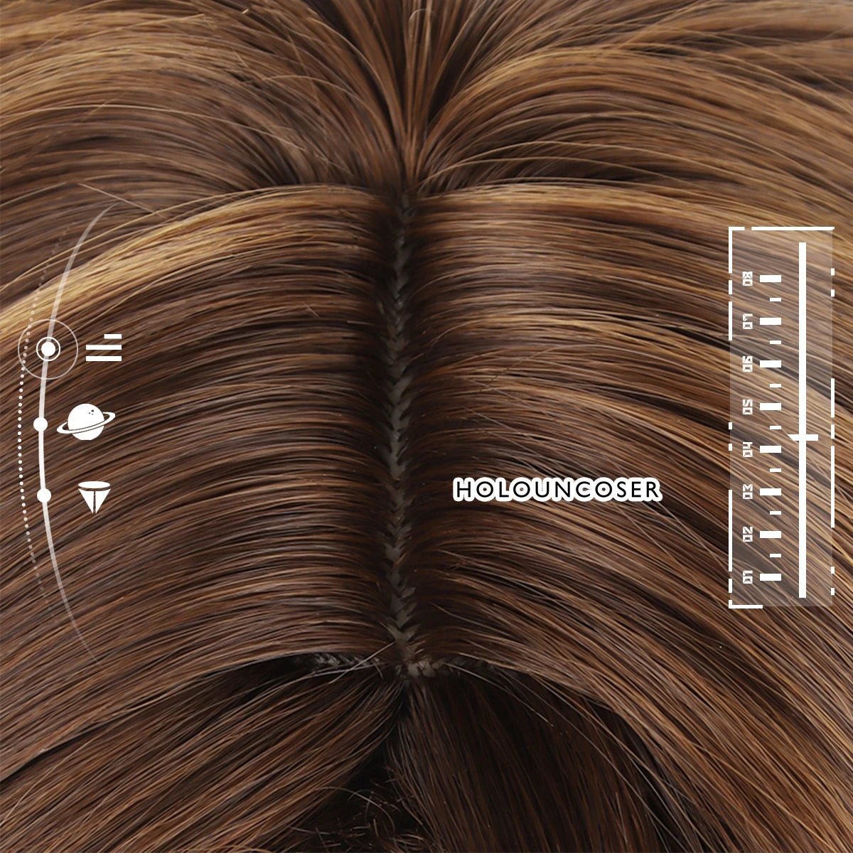 Honkai Star Rail Игра Welt Yang Костюмный Парик Розетка Термостойкий Синтетическое Волокно Регулируемый Размер Хэллоуин Рождество