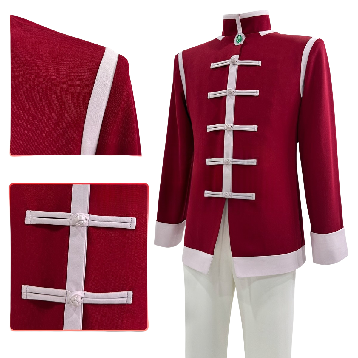 Костюм Курапики Танг Сьют для косплея из Hunter x Hunter