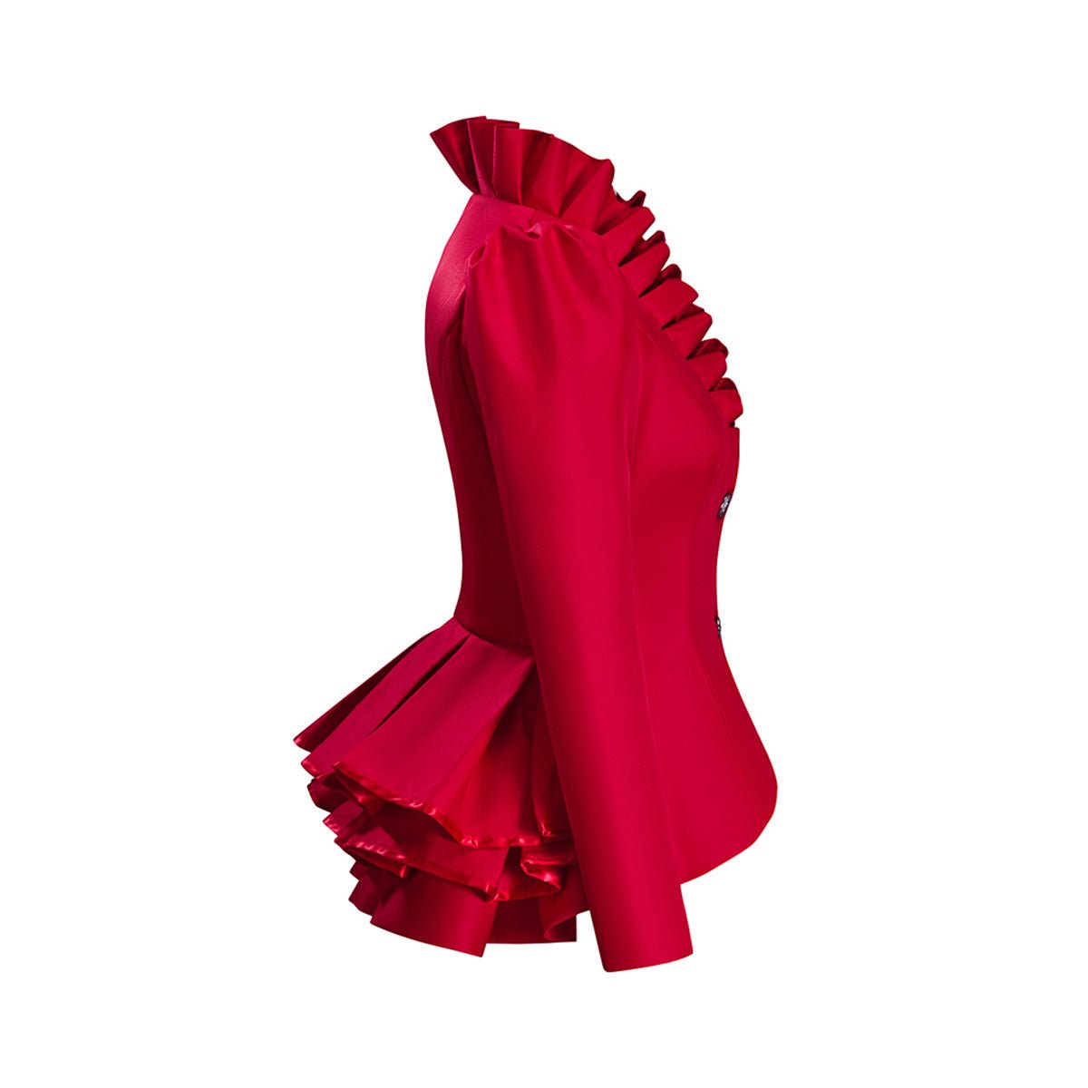 Костюм Эдварда Элрика – Красный плащ для косплея из 'Стального алхимика'