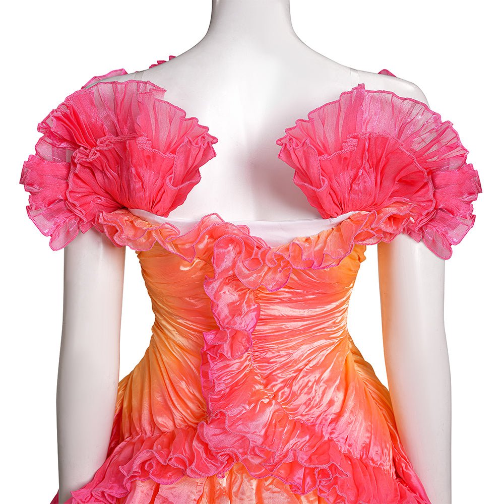 Костюм для косплея из фильма 'Злая' - Градиентное платье