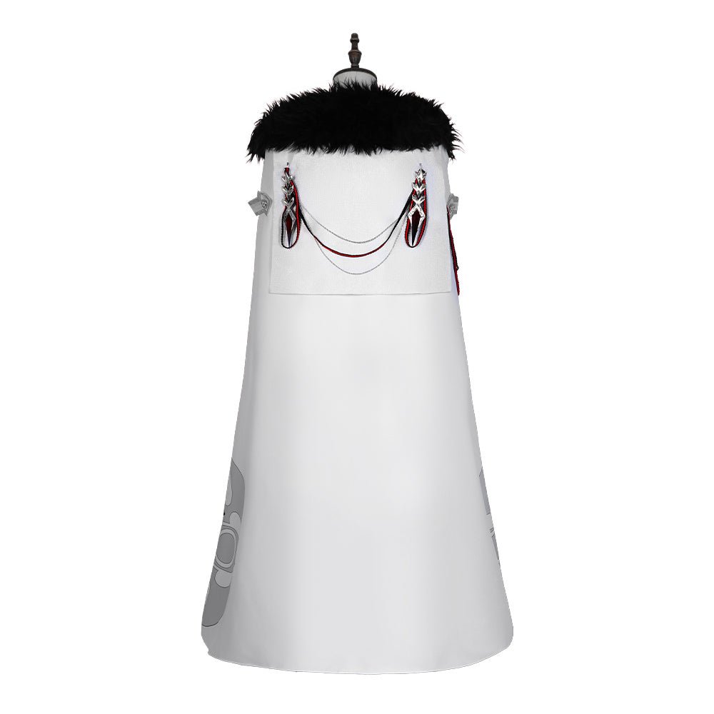 Genshin Impact Плащ Фатуи Костюм для косплея Перр Панталон Тарталья Арлекин Доктор Сандрон Коломбина Регретор