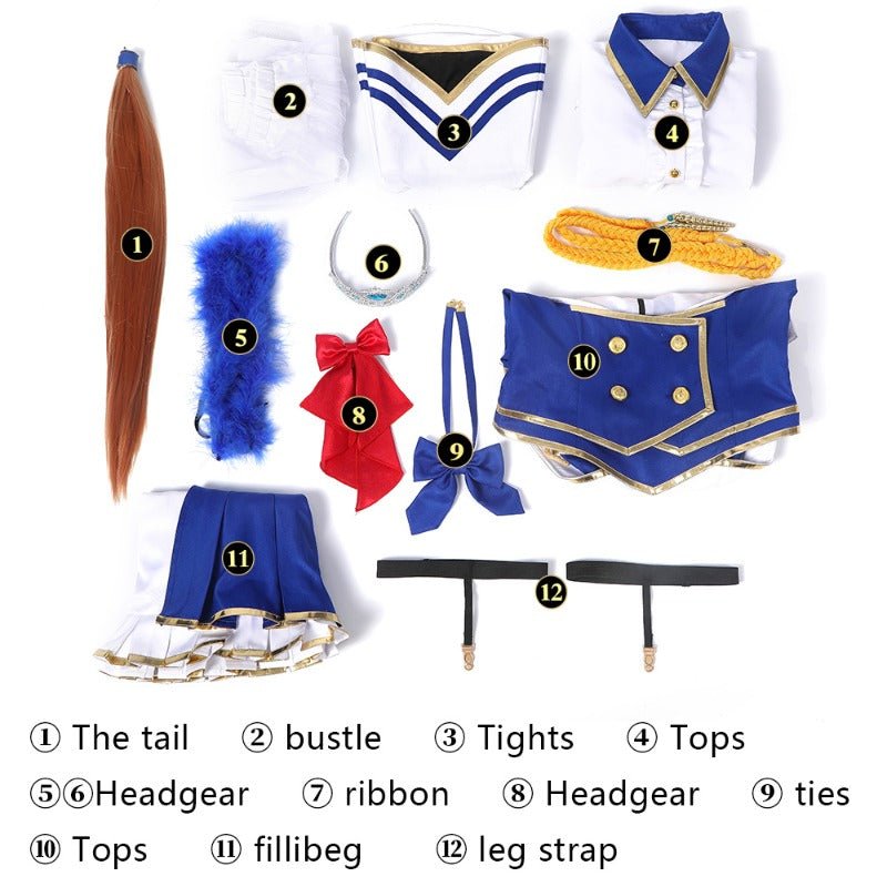 Костюм Daiwa Scarlet из Pretty Derby для карнавала и Хэллоуина