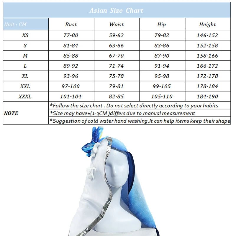 Игра Wuthering Waves Костюм Берегового Хранителя Платье Стража Черных Берегов Женский Костюм на Хэллоуин Вечеринку