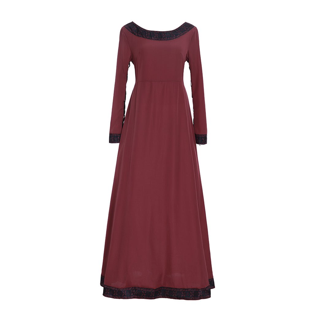 Средневековое королевское платье для королевы принцессы Регентского Тюдоровского чая бала