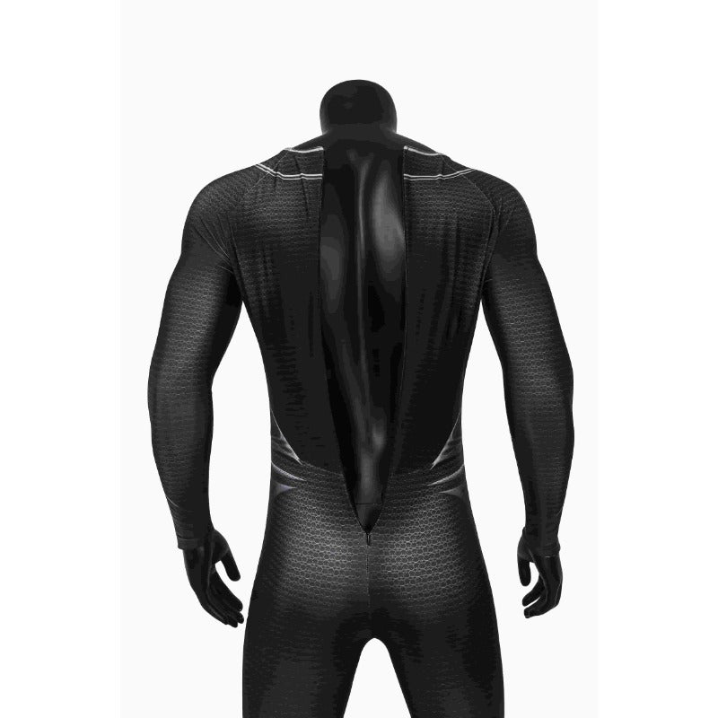 Косплей костюм Супермена Кларк Кент черный для детей и взрослых