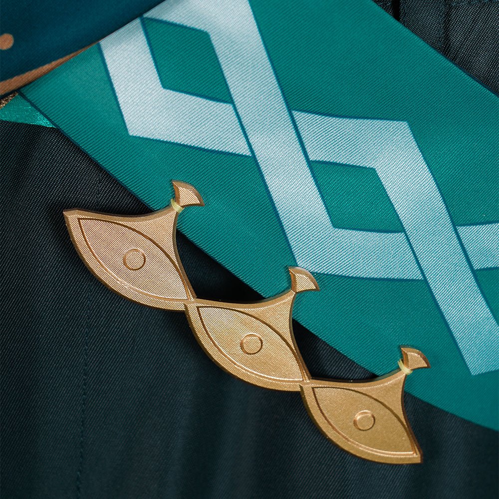 Костюм для косплея Альхайтама из Genshin Impact для фанатов