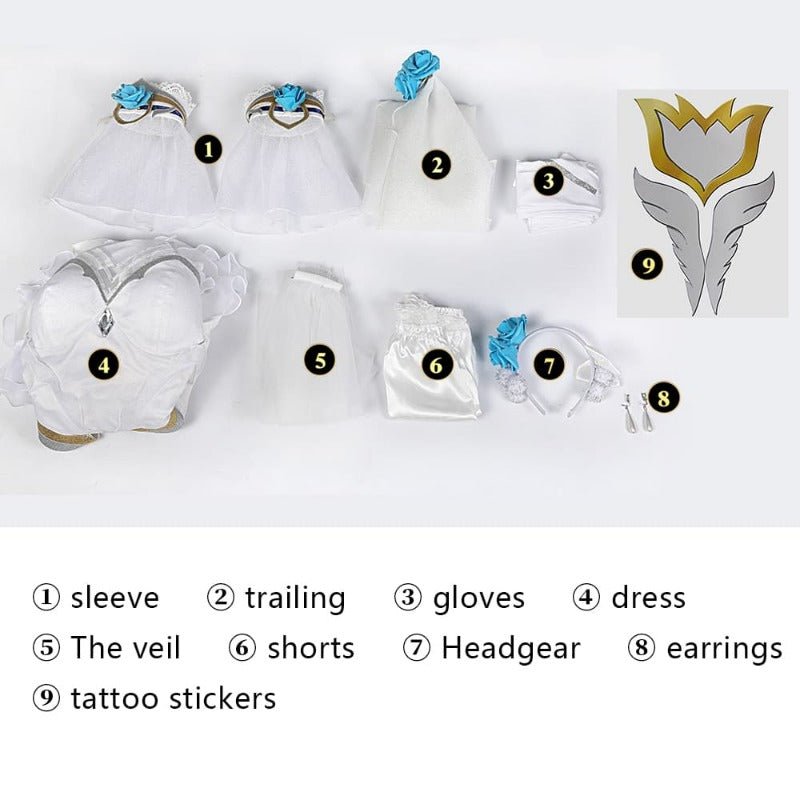 Костюм Кристаллическая Роза Люкс для костюмированных вечеринок и Хэллоуина - образ из League of Legends