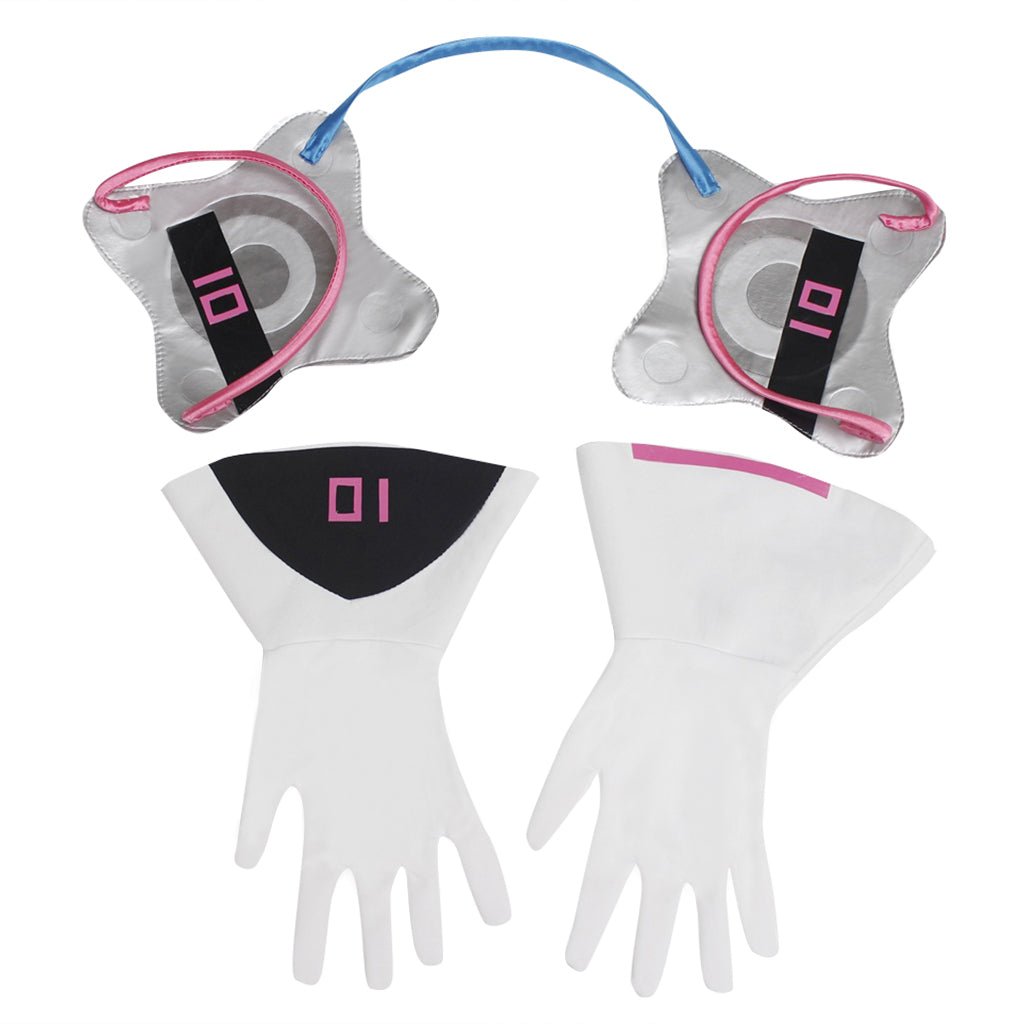 KIYO-KIYO Miku 2016 Magic Future Костюм для косплея с обувью и наушниками