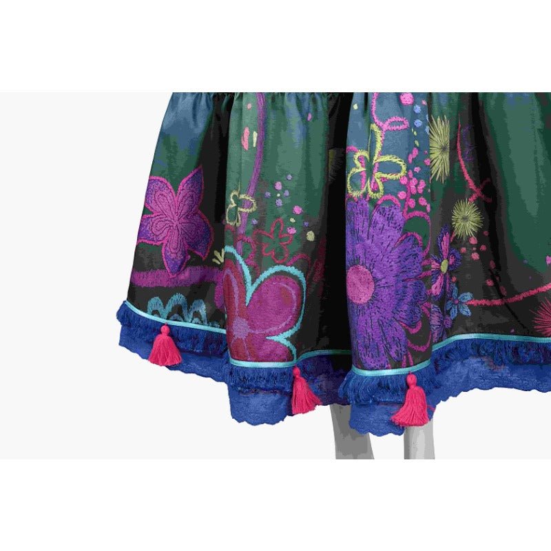 Платье Принцессы Мирабель из Энканто Костюм для Хэллоуина