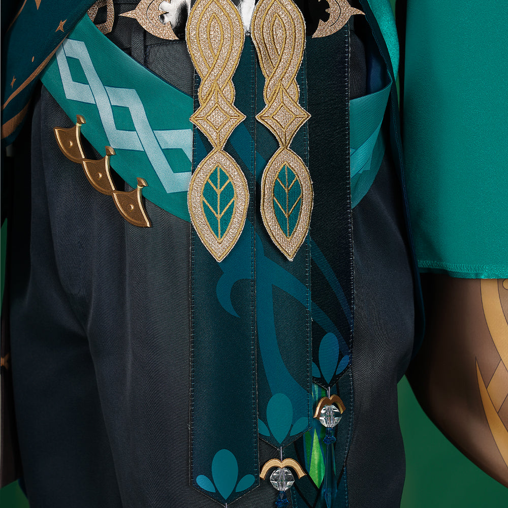 Костюм для косплея Альхайтама из Genshin Impact для фанатов