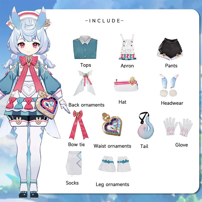 Костюм для косплея Геншин Импакт Фонтейн Сигевинн - Главная медсестра