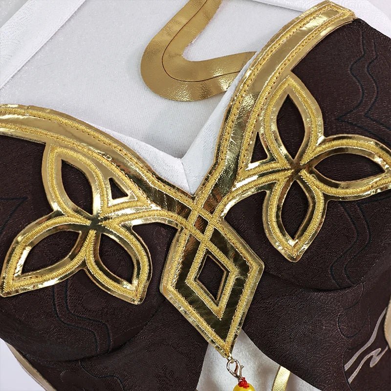 Костюм для косплея Lingsha из Honkai Star Rail - Vidyadhara Healer, женский костюм для Хэллоуина, карнавала