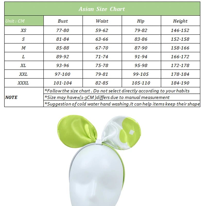 Костюм для косплея Веры из игры Wuthering Waves, зеленое платье, женский наряд для Хэллоуина