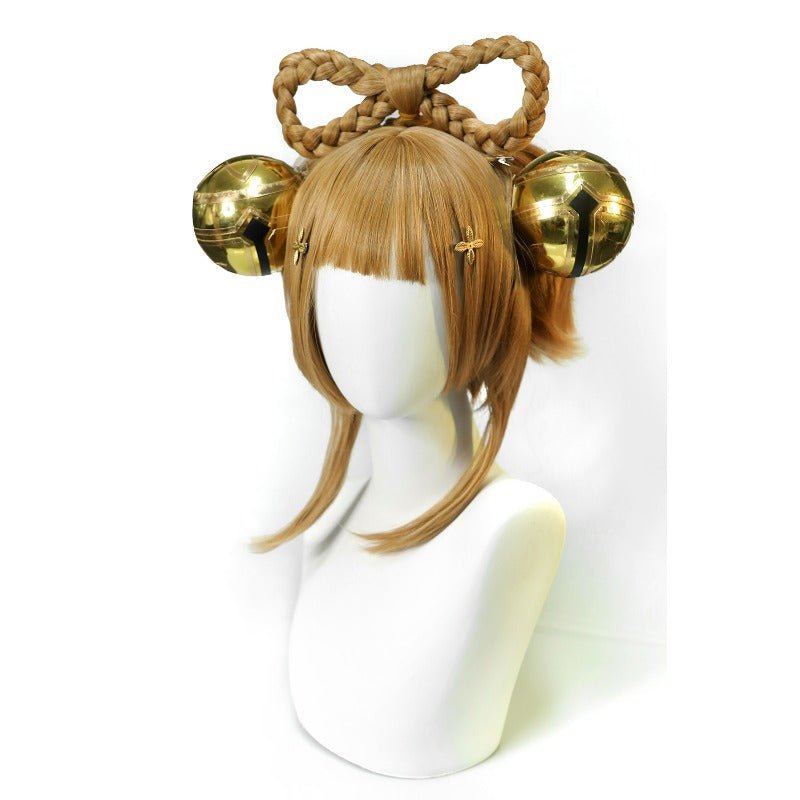 Костюм Яояо для косплея на Хэллоуин с париком и рюкзаком для женщин и детей