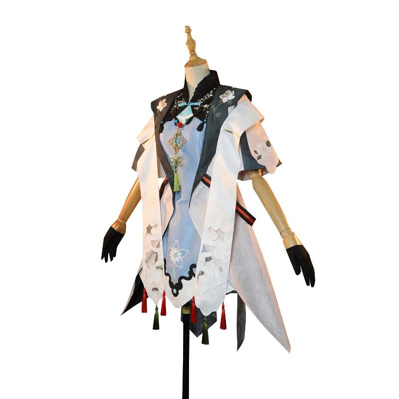 Аниме Костюм Жасмин Мику - Карнавальное Платье Мику с Тобой 2021 Хэллоуин