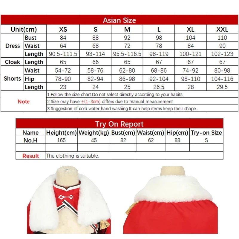 Костюм для косплея Бэйдоу из игры Genshin Impact для женщин, черно-красный, полный набор