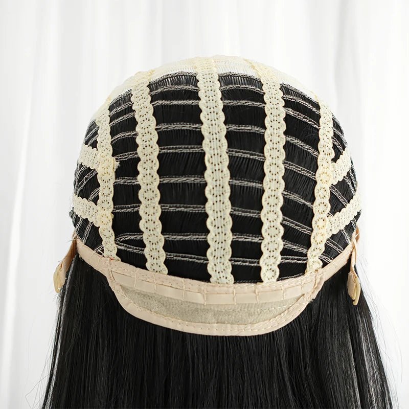 Игра LOL Каллиграфия Xayah Костюм Прикосновения Парик 55см Смешанный Цвет Женщины