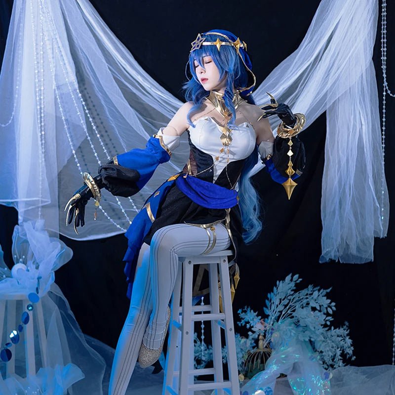 Костюм Лайлы для косплея Genshin Impact, женский костюм экзотических танцовщиц