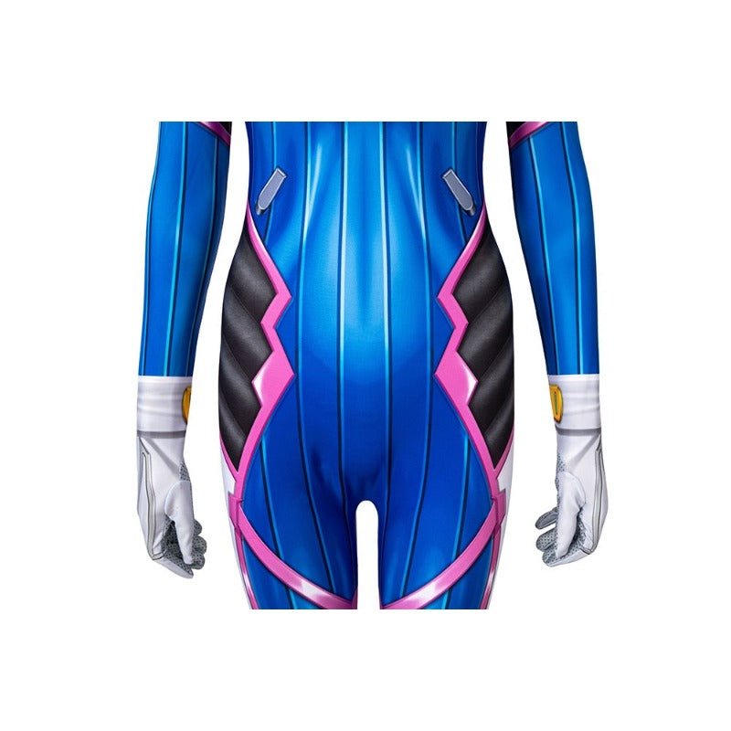 Костюм косплея D.Va из Overwatch с цифровой печатью - Полный наряд для фанатов