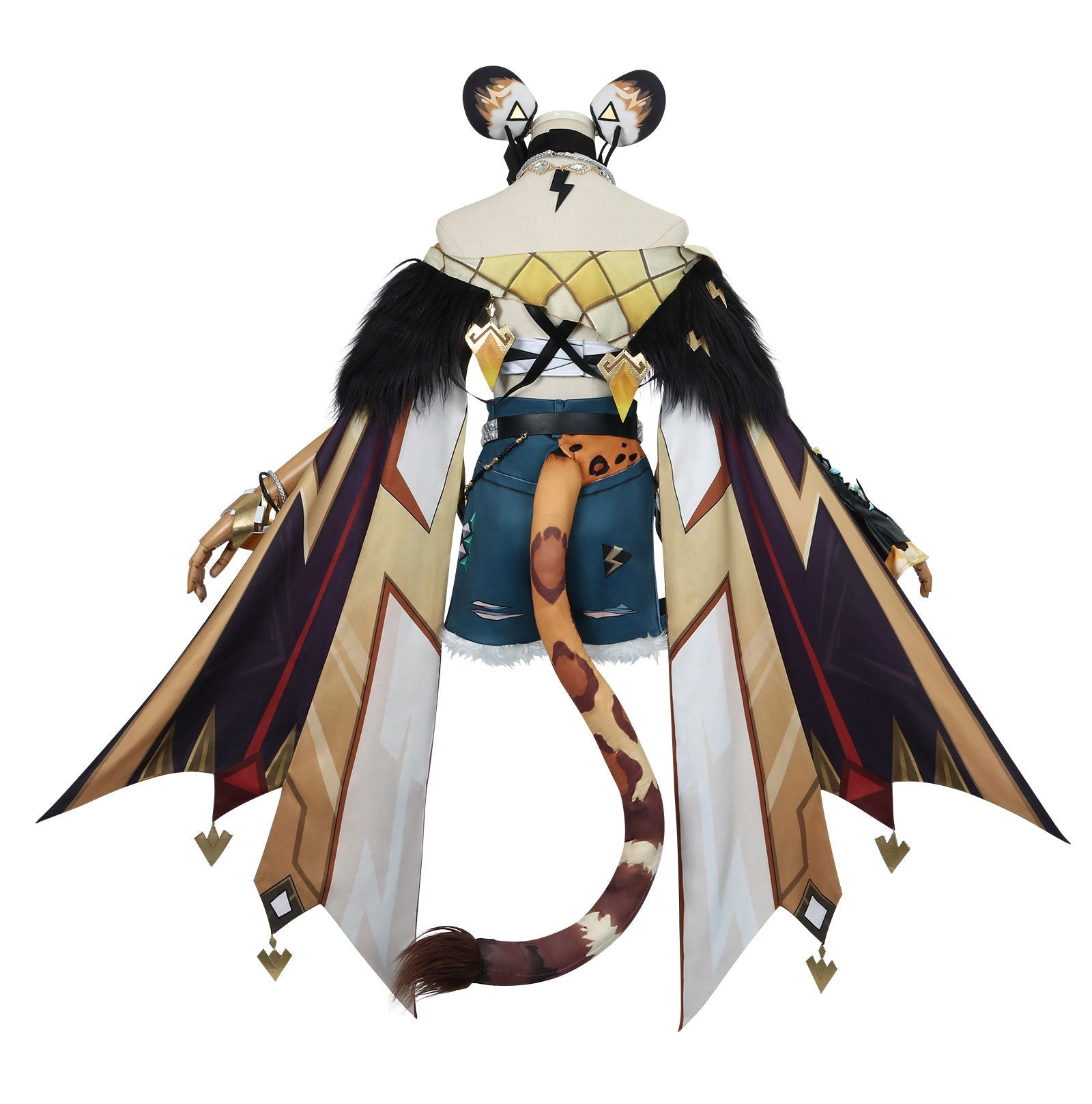 Костюм для косплея Genshin Impact Натлан - Ксилонен Роликовая Пантера Девушка